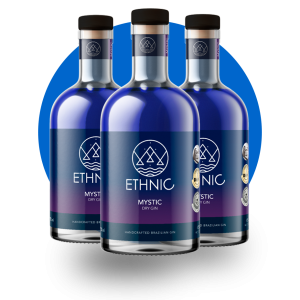 3 Garrafas Gin Ethnic Mystic