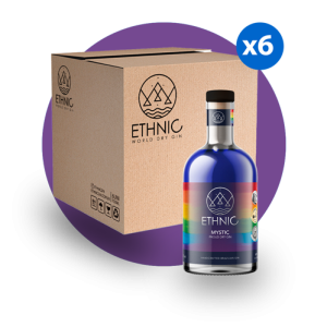 Caixa com 6 uni Gin Ethnic Mystic Proud